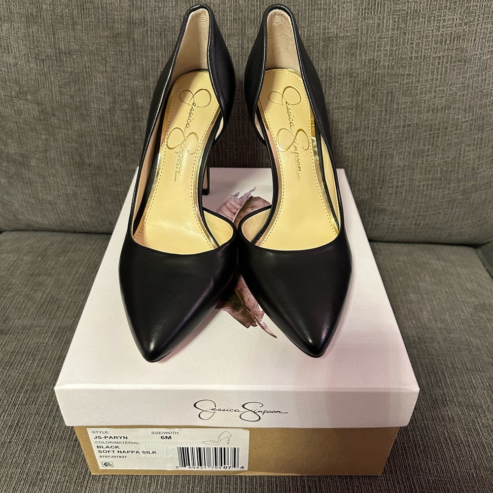 BRAND NEW IN BOX NEVER WORN JESSICA SIMPSON STILETTO HEELS SIZE 6
